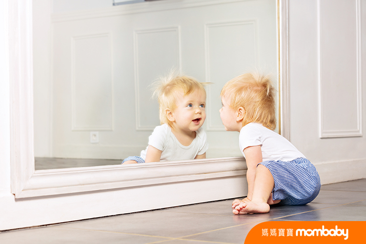 Little,Toddler,Boy,Play,With,Big,Mirror,On,Wall